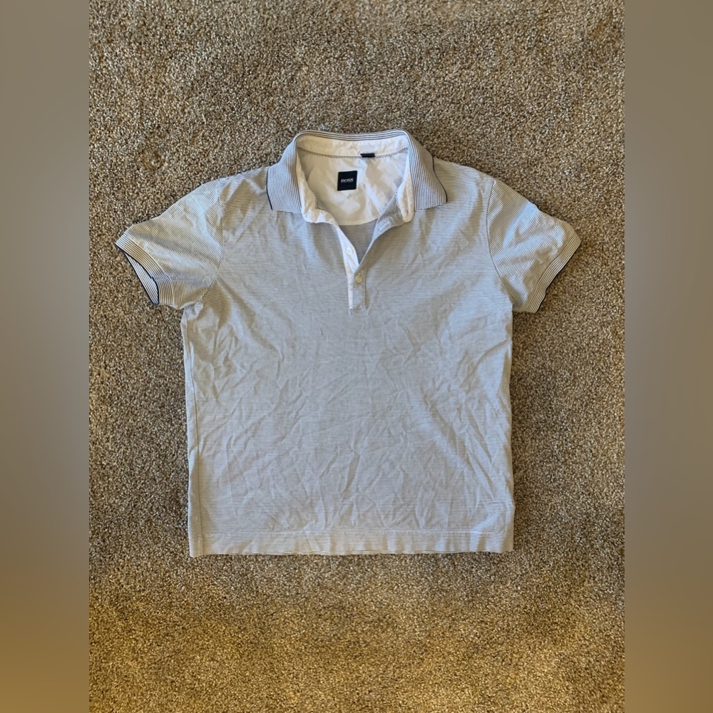 Hugo Boss Mens Collar Shirt